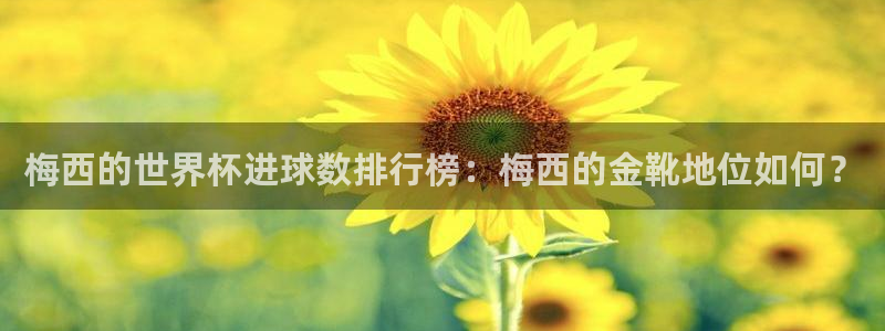 2026足球世界杯赛程时间表：梅西的世界杯进球数排行榜：梅西的金靴地位如何？